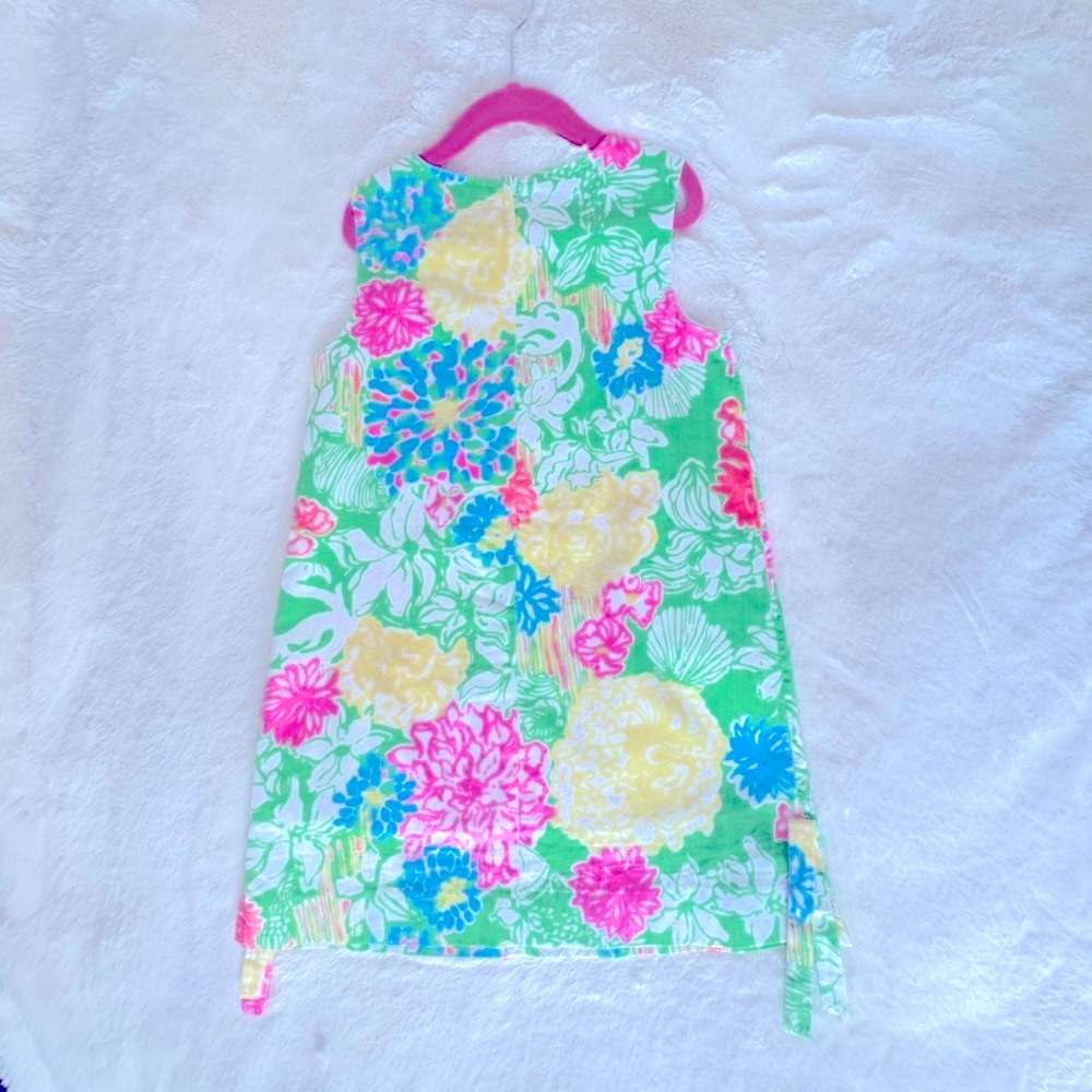 Lilly Pulitzer Hibiscus Floral Stroll Shift Dress - Picture 3 of 5